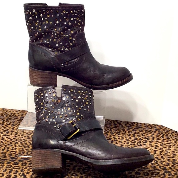 LUCKY BRAND “Hidee2” ankle boots studded 8 EU38 - Picture 3 of 12